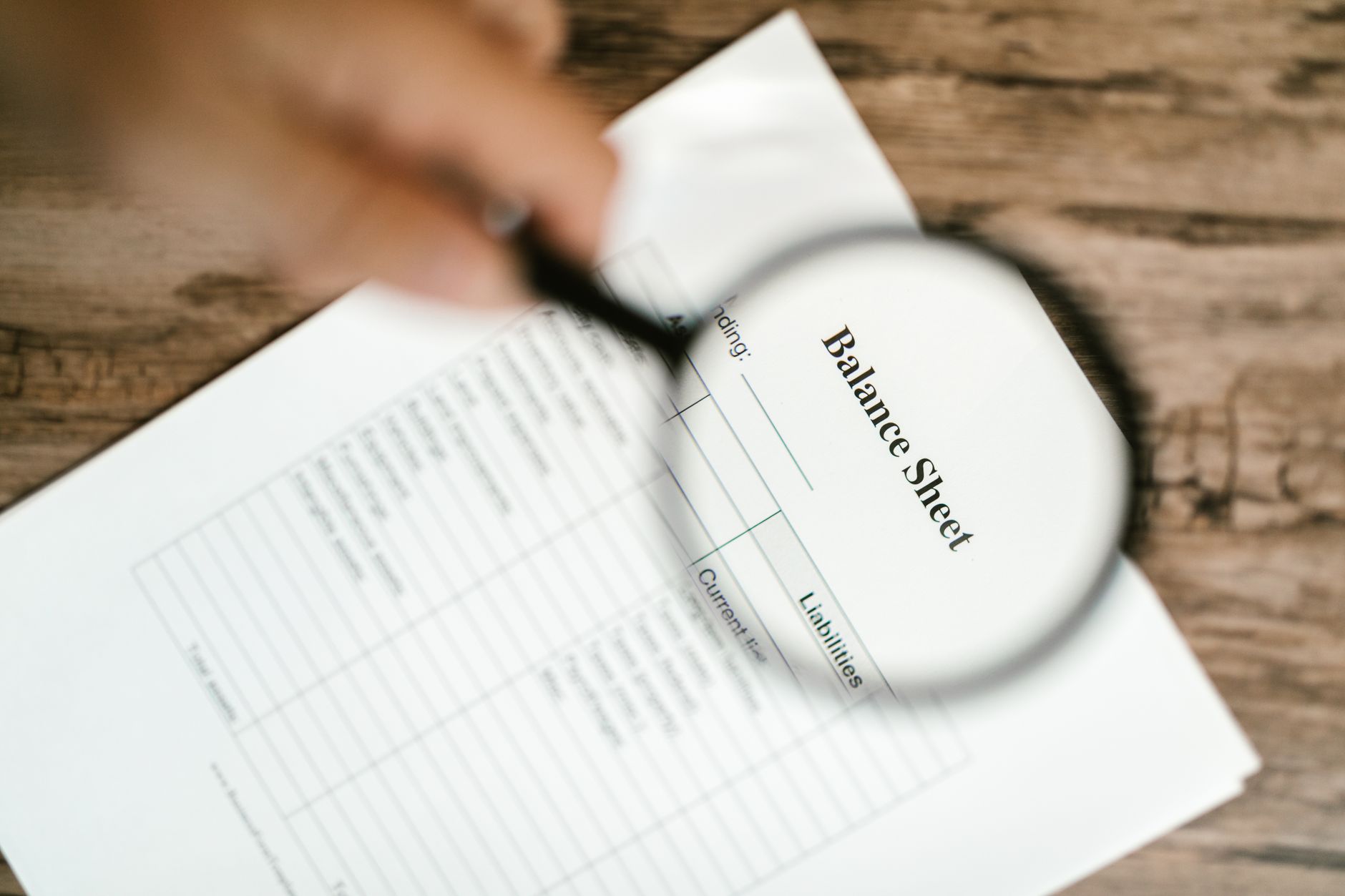 Enterprise Balance Sheet Audit